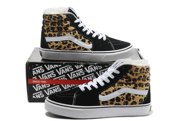 Vans High-Top Shoes Men Lined with fur--008